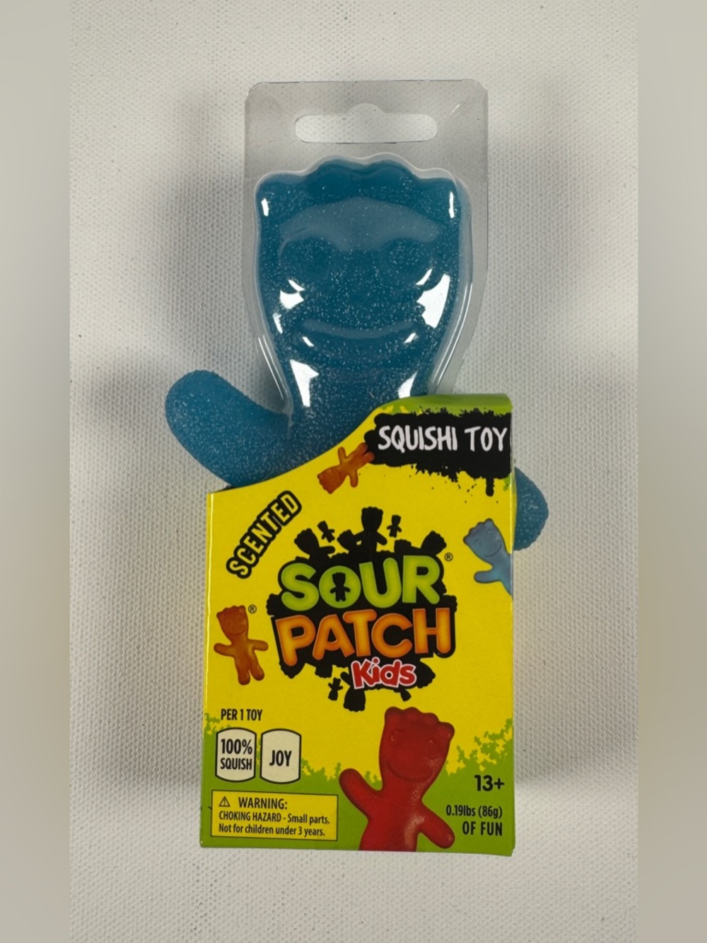 Sour Patch Kids Blue Squishi Toy [Scented] Squishy